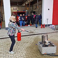 In allen Kitas nun geschulte Brandschutzhelfer/innen