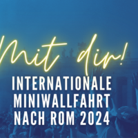 MINI-Wallfahrt 2024 "MIT DIR"